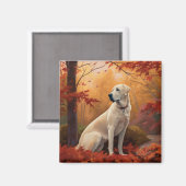 Anatolische herder in de herfst laat Herfst inspir Magneet (Voorkant / Achterkant)