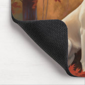 Anatolische herder in de herfst laat Herfst inspir Muismat (Hoek)