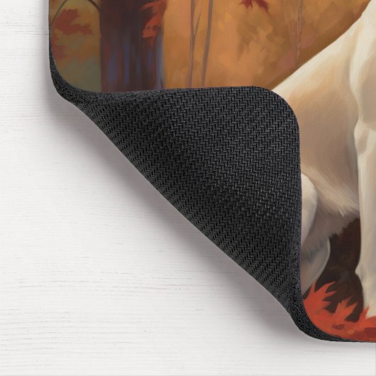 Anatolische herder in de herfst laat Herfst inspir Muismat (Hoek)