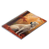 Anatolische herder in de herfst laat Herfst inspir Notitieboek (Linkerzijde)