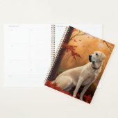 Anatolische herder in de herfst laat Herfst inspir Planner (Display)