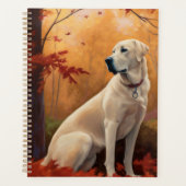 Anatolische herder in de herfst laat Herfst inspir Planner (Voorkant)