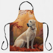 Anatolische herder in de herfst laat Herfst inspir Schort (Voorkant)