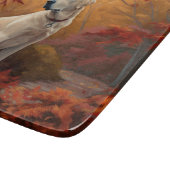 Anatolische herder in de herfst laat Herfst inspir Snijplank (Hoek)