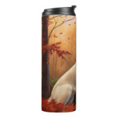 Anatolische herder in de herfst laat Herfst inspir Thermosbeker (Gedraaid links)