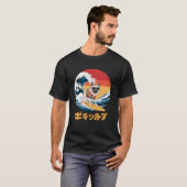 Anatolische Herder Japanse Kanagawa Wave Dog T-shirt (Voorkant volledig)