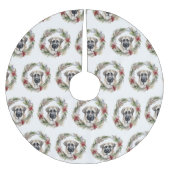 Anatolische Herder Kerstkrans Feestelijke Pup Kerstboom Rok (Voorkant)