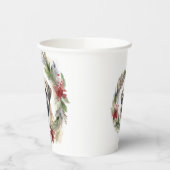 Anatolische Herder Kerstkrans Feestelijke Pup Papieren Bekers (Links)