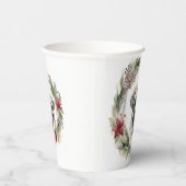 Anatolische Herder Kerstkrans Feestelijke Pup Papieren Bekers (Rechts)