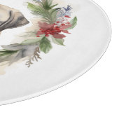 Anatolische Herder Kerstkrans Feestelijke Pup Snijplank (Hoek)