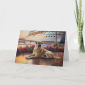 Anatolische Herder Kerstmis Cruise: Pawsome Kaart (Voorkant)