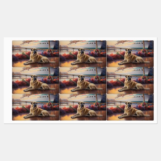 Anatolische Herder Kerstmis Cruise: Pawsome Labels (Vel)