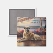 Anatolische Herder Kerstmis Cruise: Pawsome Magneet (Voorkant / Achterkant)