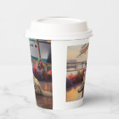 Anatolische Herder Kerstmis Cruise: Pawsome Papieren Bekers (Links)