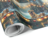 Anatolische herder kerstvakantie cadeaupapier (Rol Hoek)