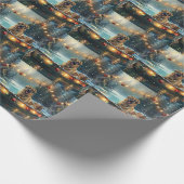 Anatolische herder kerstvakantie cadeaupapier (Hoek)