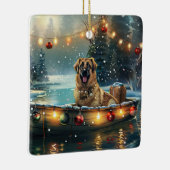 Anatolische herder kerstvakantie keramisch ornament (Rechts)