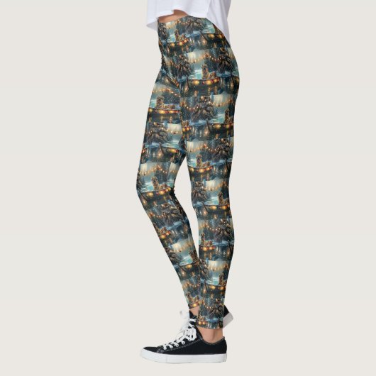 Anatolische herder kerstvakantie leggings (Links)