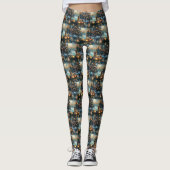 Anatolische herder kerstvakantie leggings (Voorkant)