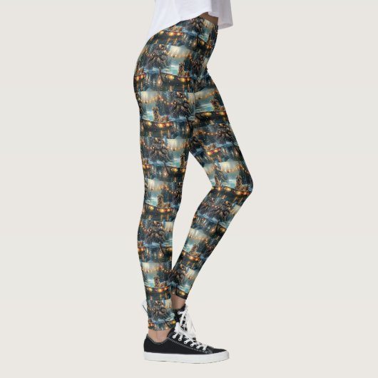 Anatolische herder kerstvakantie leggings (Rechts)