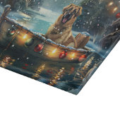 Anatolische herder kerstvakantie snijplank (Hoek)