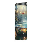 Anatolische herder kerstvakantie thermosbeker (Gedraaid links)