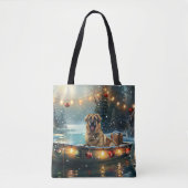 Anatolische herder kerstvakantie tote bag (Voorkant)