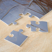 Anatolische herder liet het sneeuwKerstmis Legpuzzel (Zijkant)