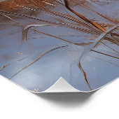 Anatolische herder liet het sneeuwKerstmis Perfect Poster (Hoek)