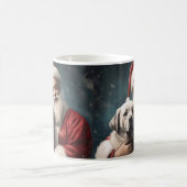 Anatolische Herder met Kerstman Kerstmis Koffiemok (Center)