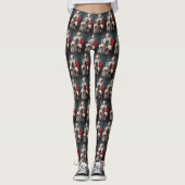 Anatolische Herder met Kerstman Kerstmis Leggings (Voorkant)