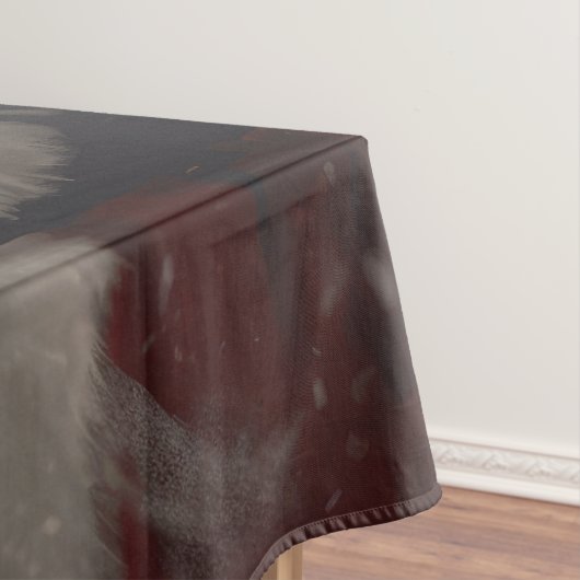 Anatolische Herder met Kerstman Kerstmis Tafelkleed (Voorbeeld)