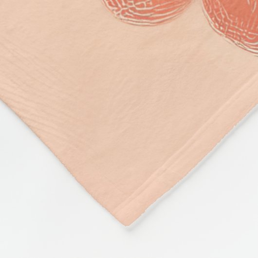 Anatolische herder met Rozen - Valentijnsdag Fleece Deken (Hoek)