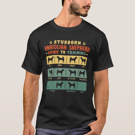 Anatolische Herder Moeder Papa  Trick T-shirt (Voorkant)