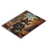 Anatolische Herder Rijden Motorfiets Halloween Notitieboek (Linkerzijde)