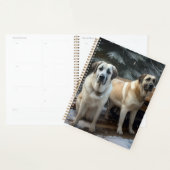 Anatolische Herder Sneeuwslee Kerstdecoratie Planner (Display)