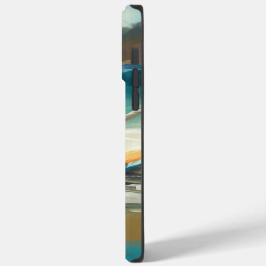 Anatolische herder strand surfen schilderij Case-Mate iPhone case (Achterkant / Links)