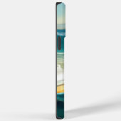 Anatolische herder strand surfen schilderij Case-Mate iPhone case (Achterkant / Rechts)