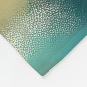 Anatolische herder strand surfen schilderij fleece deken (Hoek)