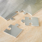 Anatolische herder strand surfen schilderij legpuzzel (Zijkant)