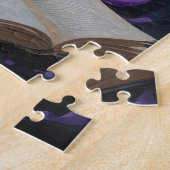 Anatolische herder Whimsical Halloween-schilderij Legpuzzel (Zijkant)