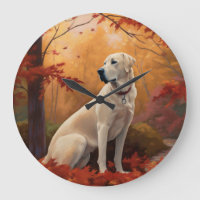 Anatolische Herdershond  in Herfstbladeren Vallen 