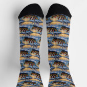 Anatolische Herdershond Kerstboot Vakantie Sokken (Top)