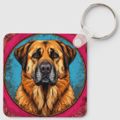 Anatolische herdershond sleutelhanger (Achterkant)