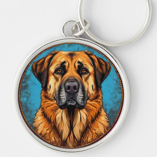 Anatolische herdershond sleutelhanger (Voorkant)