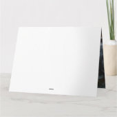 Anatolische Herdershond Sneeuw Kerstslede Decorati Kaart (Achterkant)