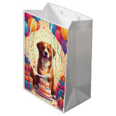 Anatolische Herdershond Verjaardagsfeest Medium Cadeauzakje (Achterkant Gekanteld)