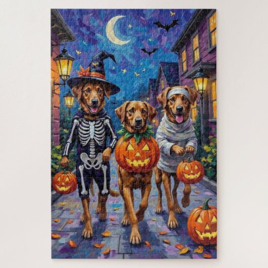 Anatolische herdershonden Halloween kostuums Legpuzzel (Verticaal)