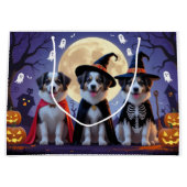 Anatolische Herdershonden Pompoen Halloween Grappi Groot Cadeauzakje (Voorkant)