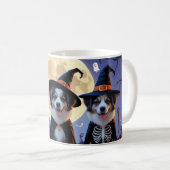 Anatolische Herdershonden Pompoen Halloween Grappi Koffiemok (Voorkant rechts)